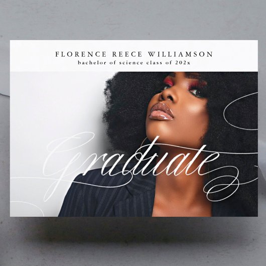  Calligrafie Foto College Graduatie Aankondiging