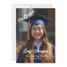 Calligrafie Foto Grad-feest Personaliseer