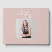 Calligrafie Foto Memorial Herdenking Guest Book Gastenboek (Voorkant)