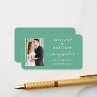 Calligrafie Foto Weddenschap Griffie Mint Green