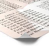 Calligrafie Fotografie Weddenschappen Poster (Hoek)