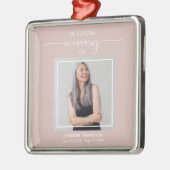 Calligrafie Fotoherdenking Metal Ornam Metalen Ornament (Links)