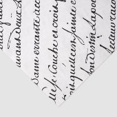 Calligrafie Frans Script-weefselpapier Tissuepapier (Detail)
