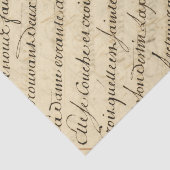 Calligrafie Frans Script-weefselpapier Tissuepapier (Detail)