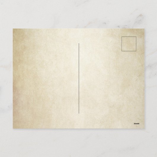 Calligrafie, gelaagd met handschrift columbine che feestdagenkaart (Achterkant)