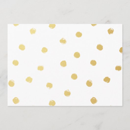 Calligrafie goud "Vereist voor de toekomst mevrouw Advieskaart (Achterkant)