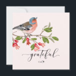 Calligrafie Grateful Dankuwel<br><div class="desc">Bericht me als je hulp nodig hebt of speciale verzoeken hebt.</div>