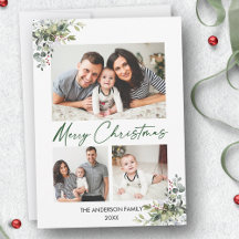 Calligrafie groene inkt 3 Foto Greenery Berries