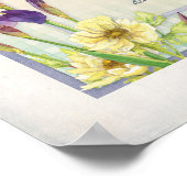 Calligrafie-handdoekje in de Waterverf van Law Iri Poster (Hoek)