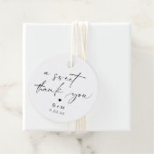 Calligrafie Hartelijk dank voor het Label (In situ)
