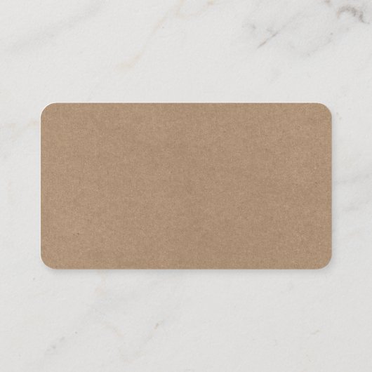 Calligrafie Heart Weddenschap Website QR Kraft Informatiekaartje (Achterkant)