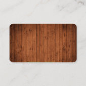 Calligrafie Hout Weddenschap Website QR Informatiekaartje (Achterkant)