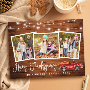 Calligrafie Houten Lichten 3 Foto Thanksgiving Vra Briefkaart