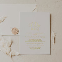 Calligrafie I Do BBQ Engagement Party Gold