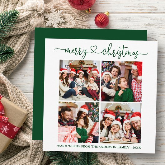 Calligrafie Kerst 4 Fotoplein Feestdagenkaart