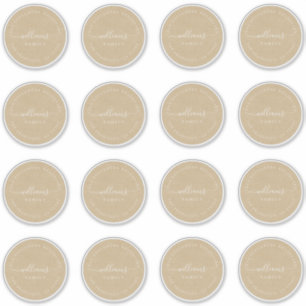  Calligrafie Kraft 6,9 cm 2,72 inch Sticker