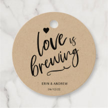 Calligrafie Love is Brewing Wedding