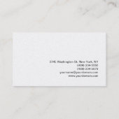 Calligrafie Makeup Artist Visitekaartje (Achterkant)