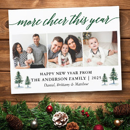 Calligrafie meer hier dit jaar 3 foto's briefkaart