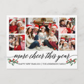 Calligrafie meer hier dit jaar 5 Fotovakantie Briefkaart (Voorkant)