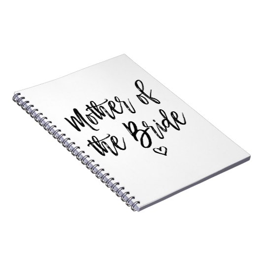 Calligrafie met brieftermoeder van de bride notitieboek (Rechterzijde)