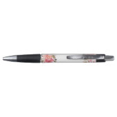 Calligrafie Naam Roze Floral Feminine Pen (Achterkant)