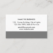 Calligrafie Nib Gold Freelance Writer Visitekaartje (Achterkant)