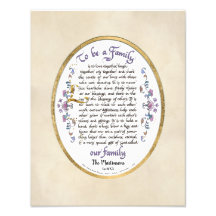Calligrafie om een familienaam te worden