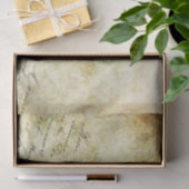 Calligrafie op een Gold- en Bronze-achtergrond Tissuepapier (Geschenk)