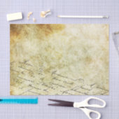 Calligrafie op een Gold- en Bronze-achtergrond Tissuepapier (Craft)