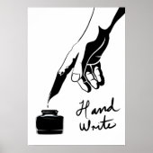Calligrafie Poster (Voorkant)