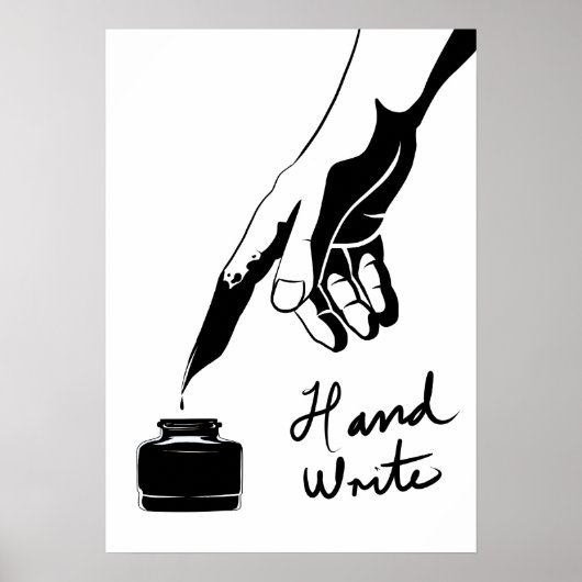 Calligrafie Poster (Voorkant)