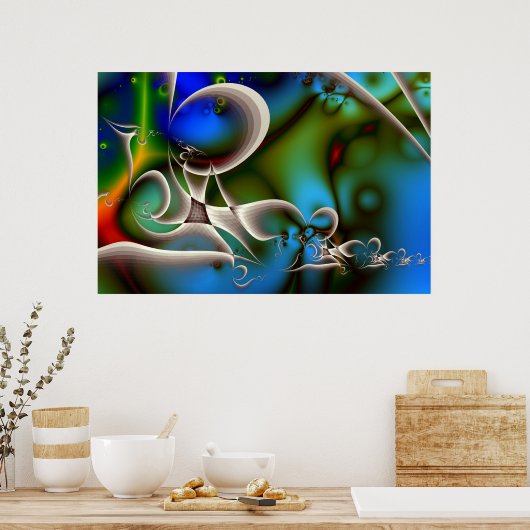 Calligrafie Poster (Keuken)