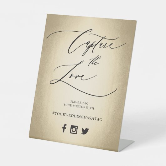 Calligrafie-script De liefdesweddenschap Pedest va Reclamebord Met Voetstuk (Voorkant)