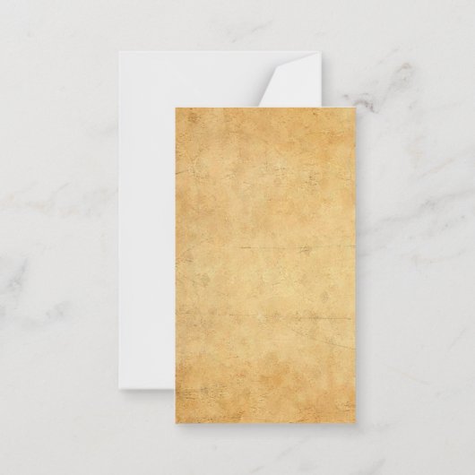 Calligrafie Script Monogram Nostalgische look Notitiekaartje (Achterkant)