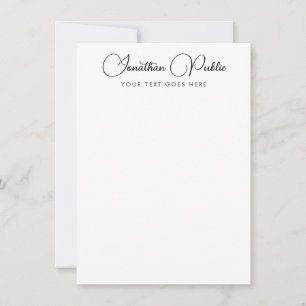 Calligrafie Script Naam Moderne Sjabloon Verticaal