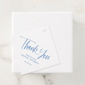 Calligrafie Script Vrijgezellenfeest Dank u Bedankjes Labels (In situ)