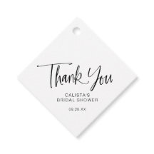 Calligrafie Script Vrijgezellenfeest Dank u