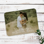 Calligrafie Sparen de Datum Moderne Foto van het B Magneet