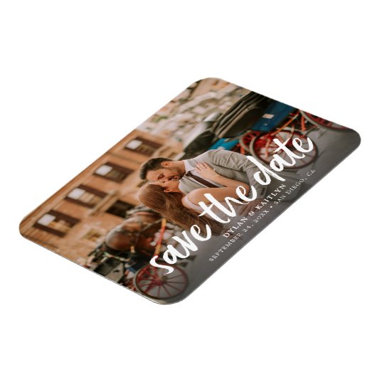 Calligrafie Sparen de Foto van de Weddenschap van  Magneet (Linkerzijde)