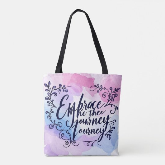 Calligrafie Tote Bag (Achterkant)
