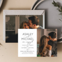 Calligrafie Typografie 2 Foto Engagement Party