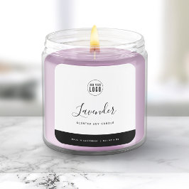 Calligrafie Uitbewerkbare kleuren Contrast Product Vierkante Sticker