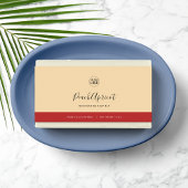 Calligrafie Uitbewerkbare kleuren Contrast Product Waterfles Etiket