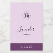 Calligrafie Uitbewerkbare kleuren Contrast Product Wijn Etiket (Enkel label)