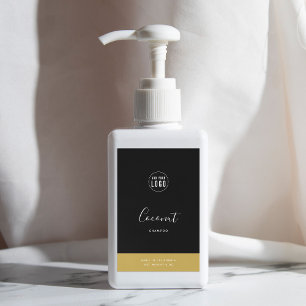 Calligrafie Uitbewerkbare kleuren Contrast Product Wijn Etiket