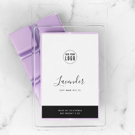 Calligrafie Uitbewerkbare kleuren Contrast Product Wijn Etiket