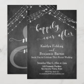 Calligrafie van chromatografieborden vindt gelukki kaart (Voorkant / Achterkant)