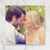 Calligrafie van de liefde en de Bedankt Bedankjes Labels (Achterkant)