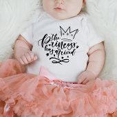 Calligrafie van de prinses romper